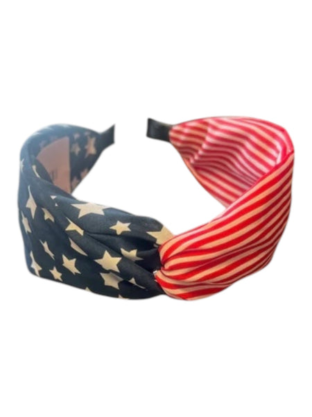 Red White and Blue Head Band