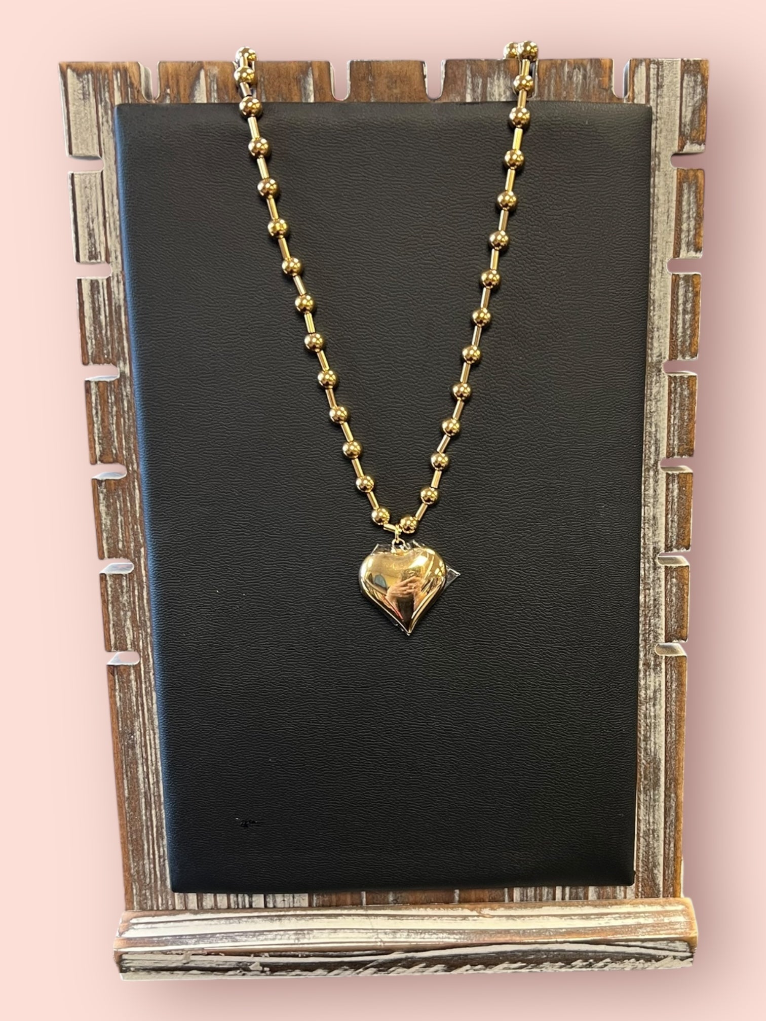 Chunky Heart Necklace