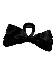 Black bow Hair Claw