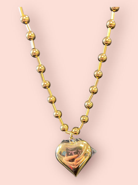 Chunky Heart Necklace