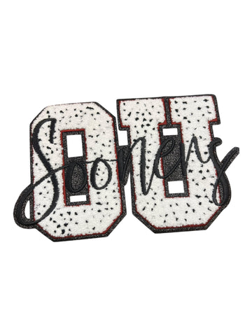 Sooners large Iron on patch