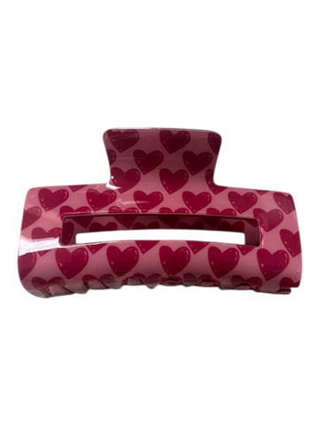 Hearts  Hair Claw Clip