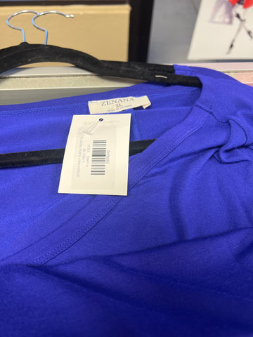 V neck tie  front top