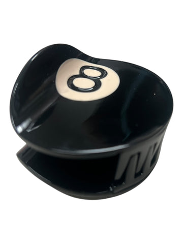 8 ball Hair Clip