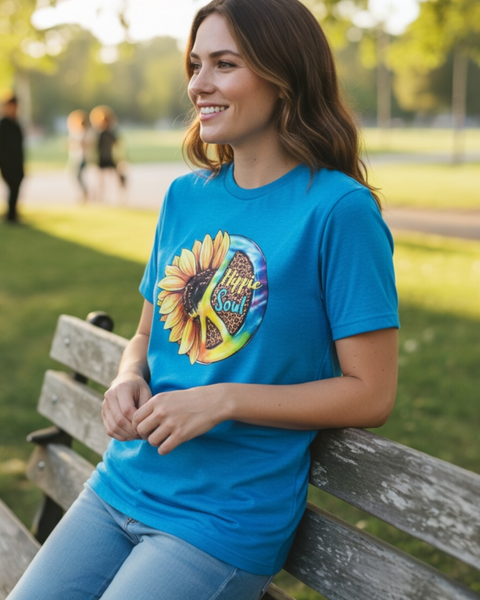 Graphic Tee hippie soul