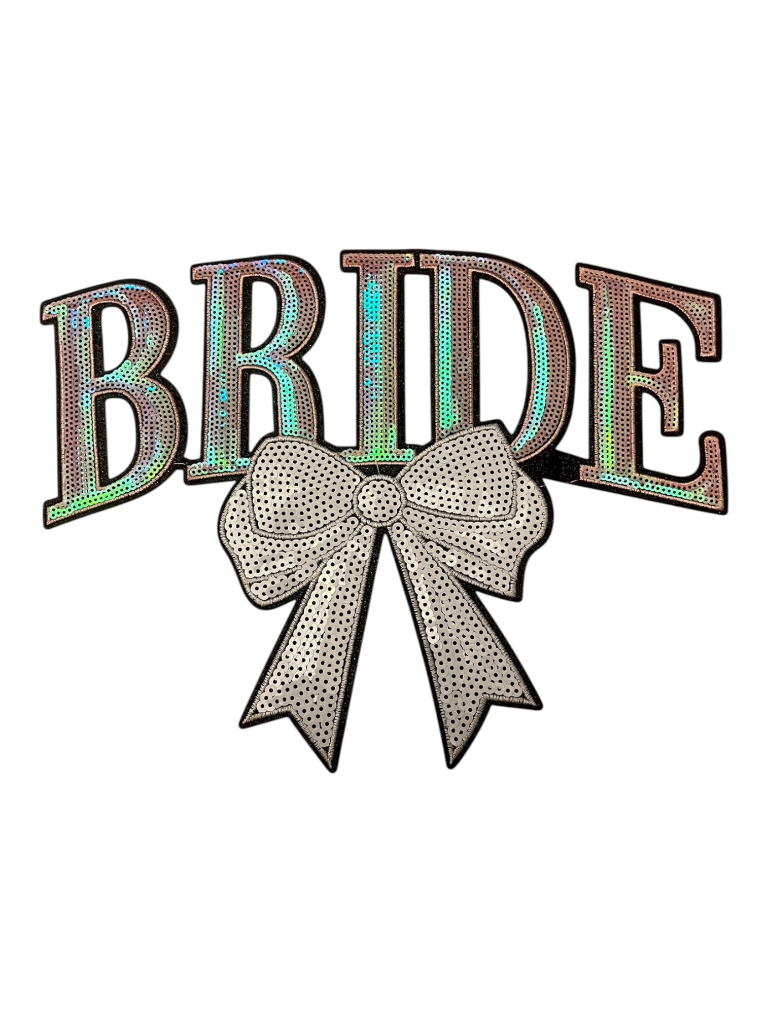 Bride large Iron on patch