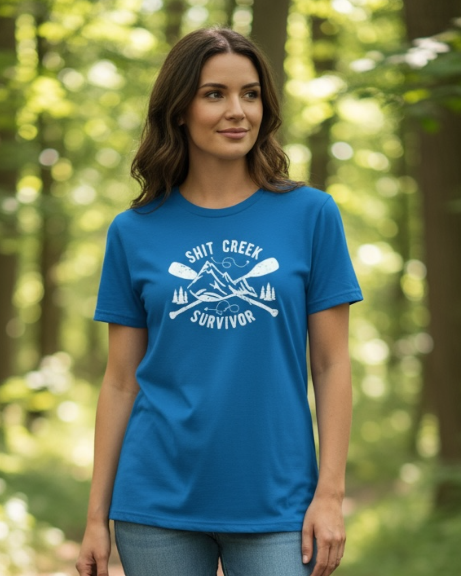 Graphic Tee sh*t creek survivor