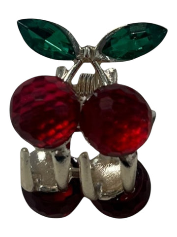 Small Cherry Hair Claw Clip