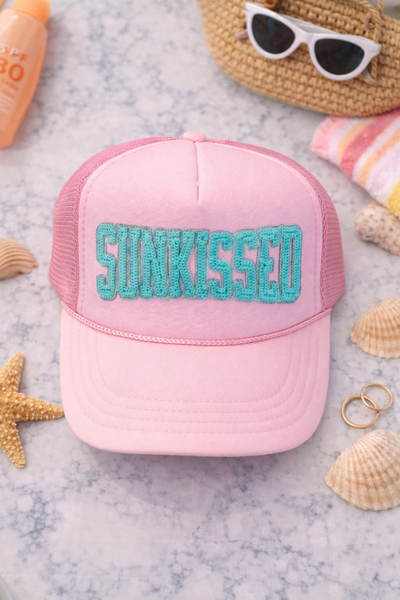 Sunkissed Pink Trucker Hat -Otto