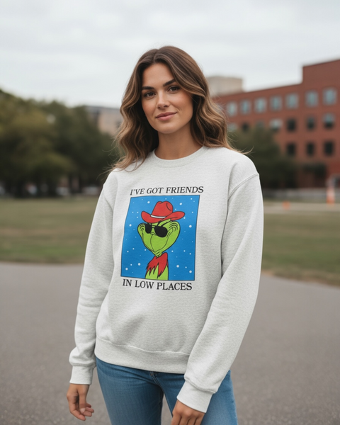 Friends on low places Graphic Sweatshirt