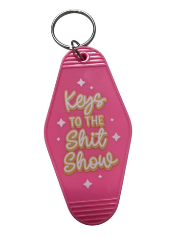 Keys to the Sxxxx Show Keychain