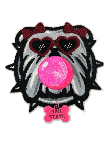 Hail State large Iron on patch