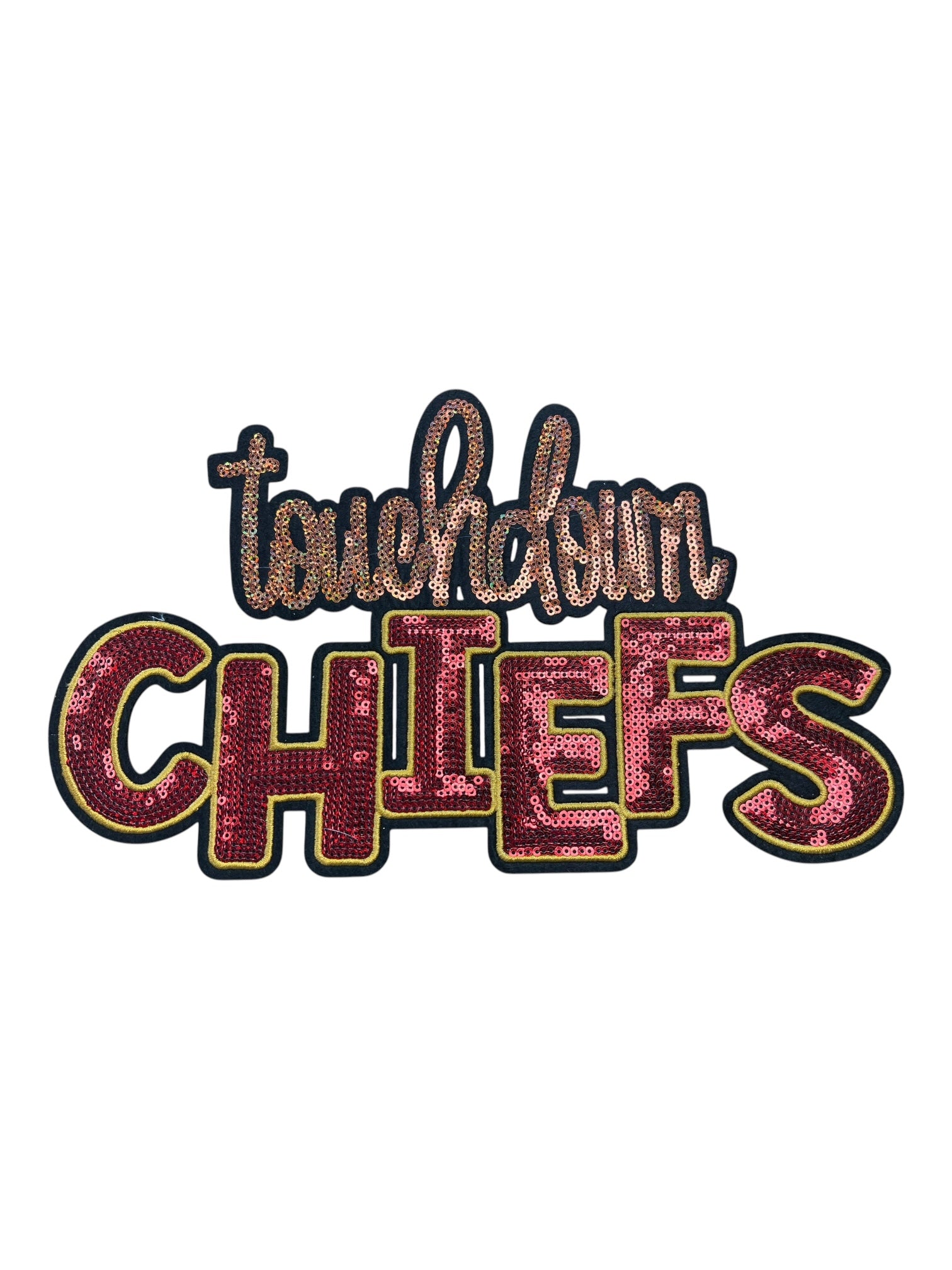 Touchdown Chiefs large Iron on patch