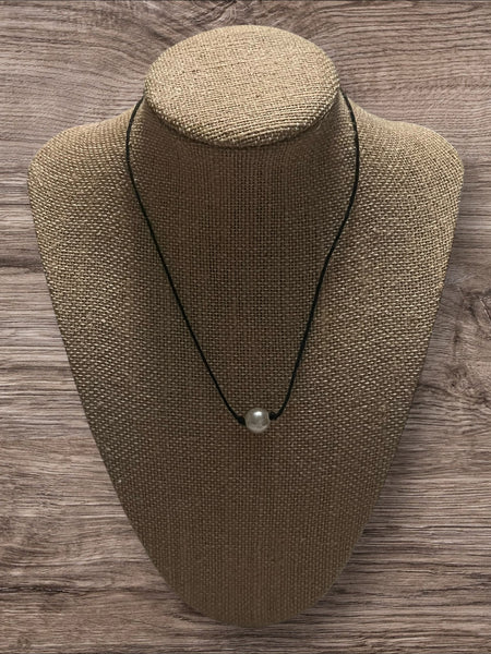 Pearl string necklace