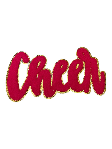 Cheer  large Iron on patch