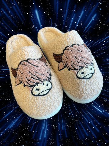 Highland cow Slippers