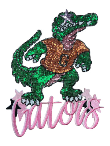 Gators large Iron on patch