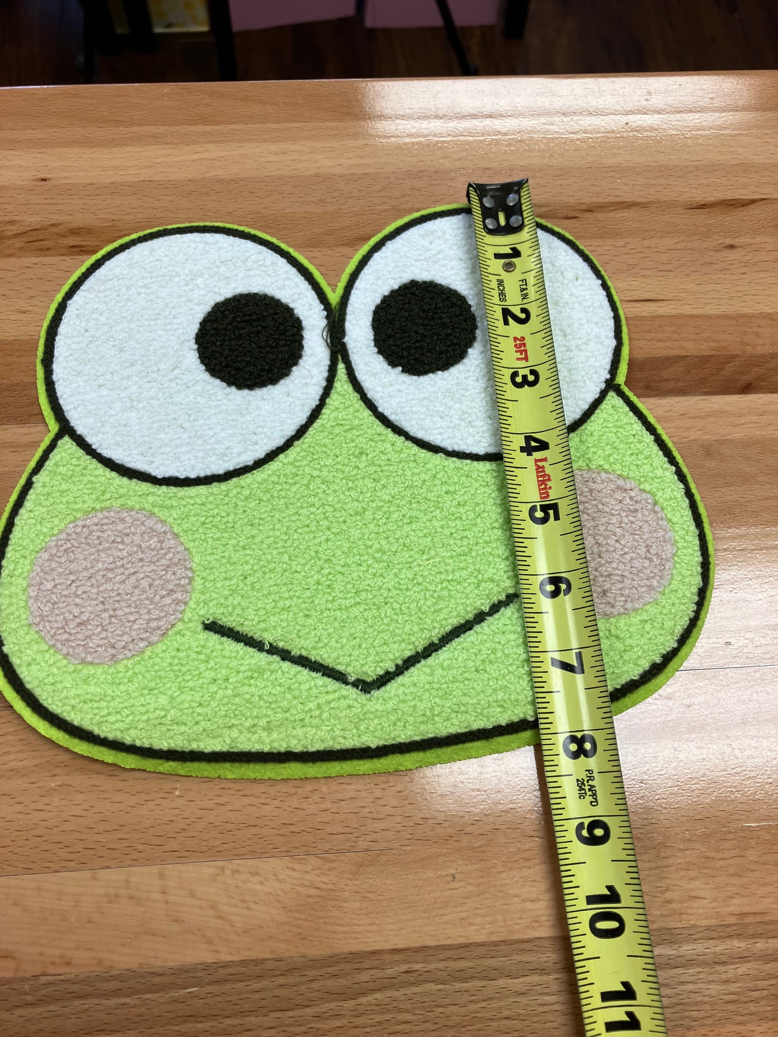 Frog large Iron on patch