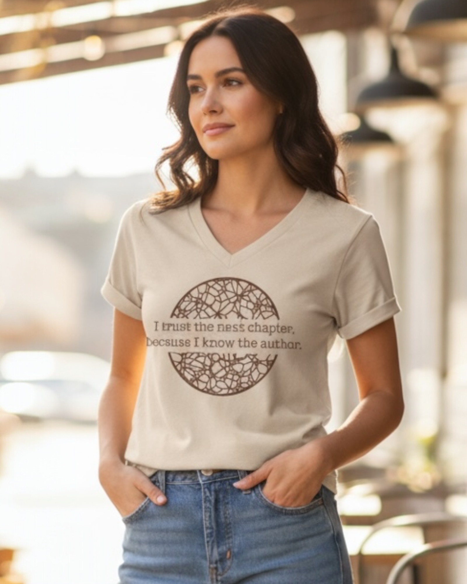 Graphic Tee Trust the Author