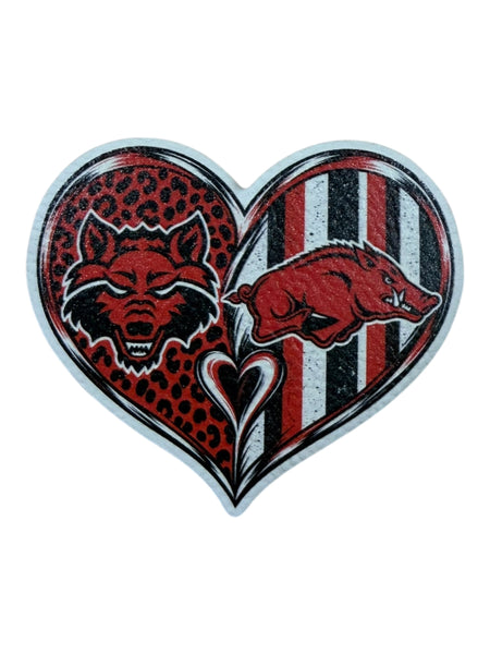 Arkansas Pride leatherette patch