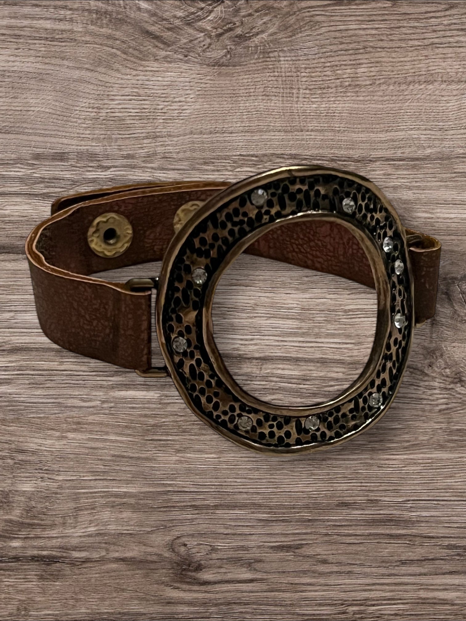 Leatherette bracelet