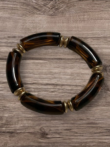 Tortoise acrylic bracelet