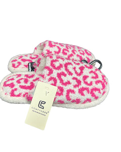 Leopard  print slippers