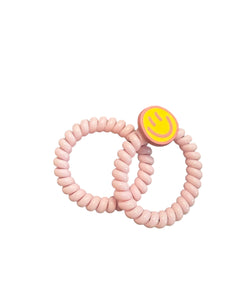 Smiley Pony Tail Coil Set