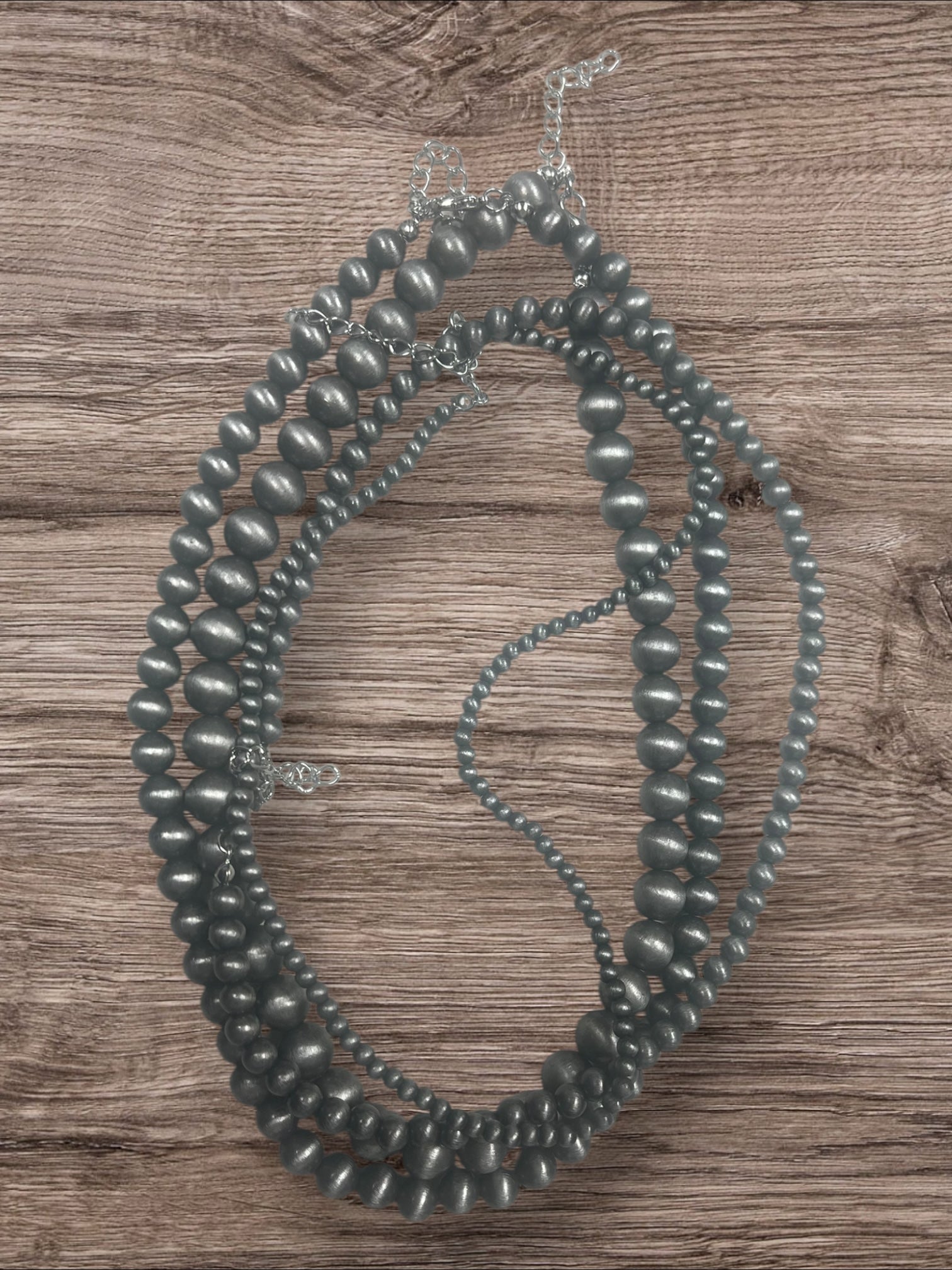 Set of 4 Navaho pearl necklace
