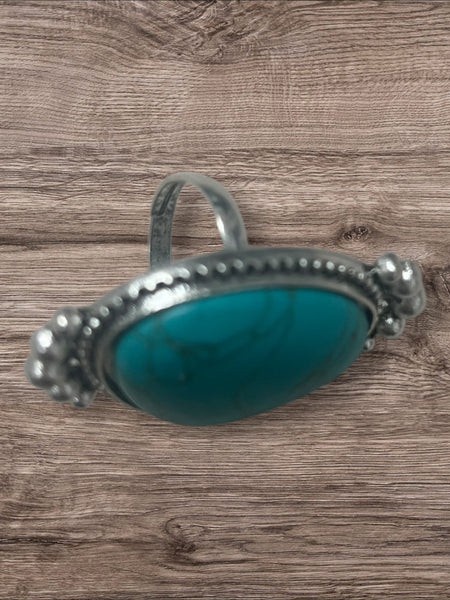 Turquiose stone ring