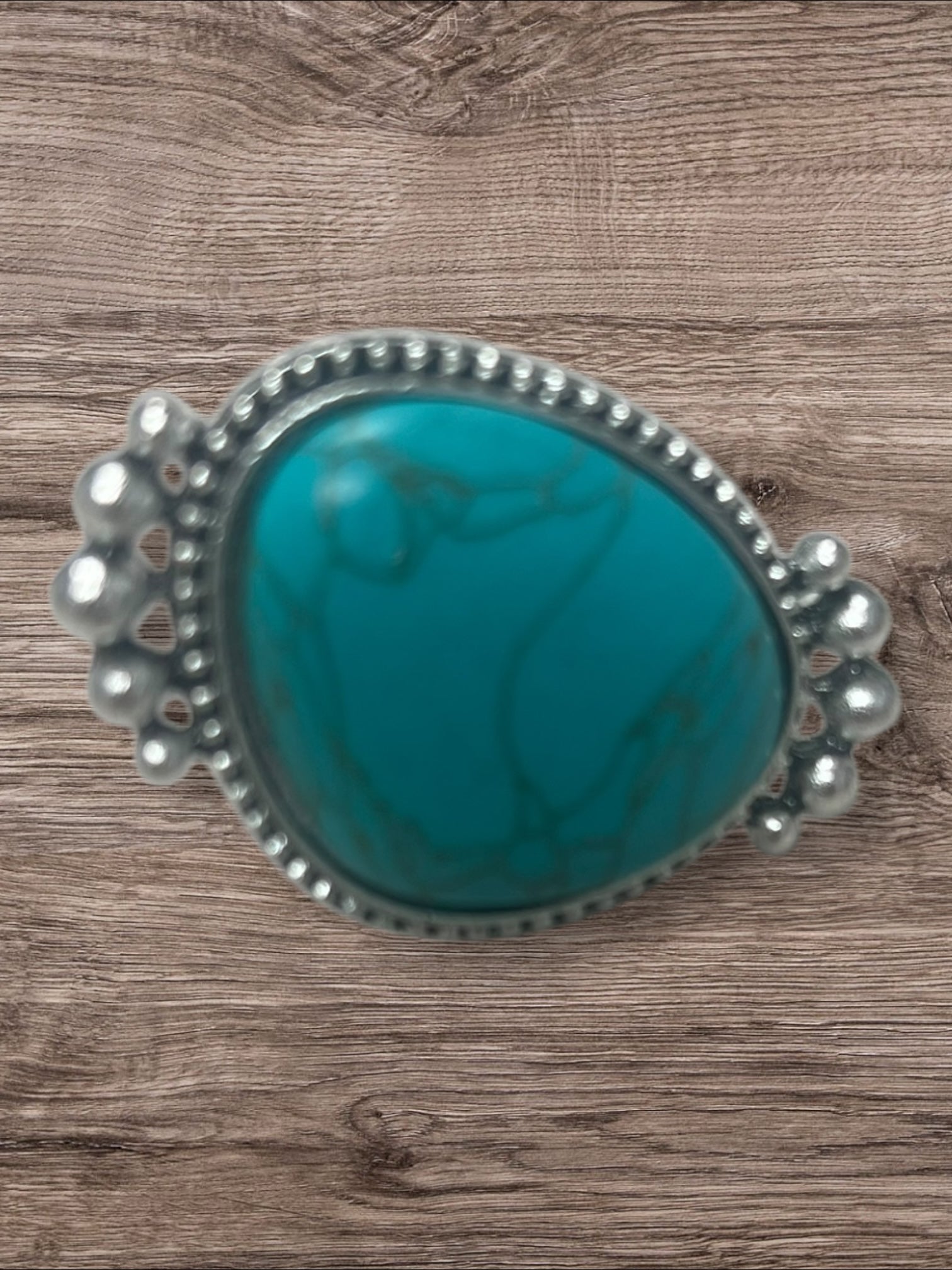 Turquiose stone ring