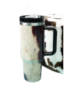 The Traveler Callie Cow Stainless Steel Tumbler