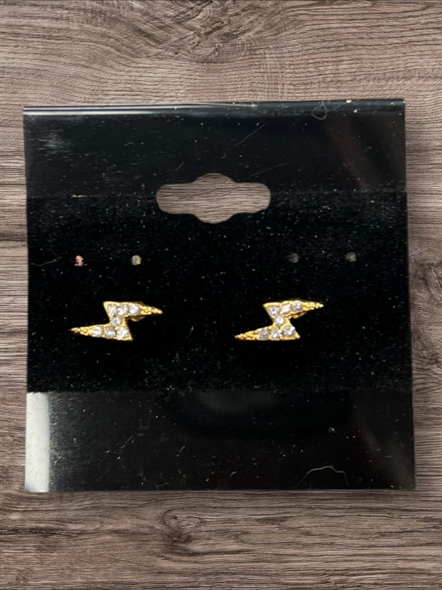 Lightning bolt earrings