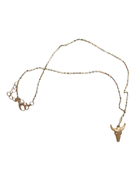 Steer Head necklace