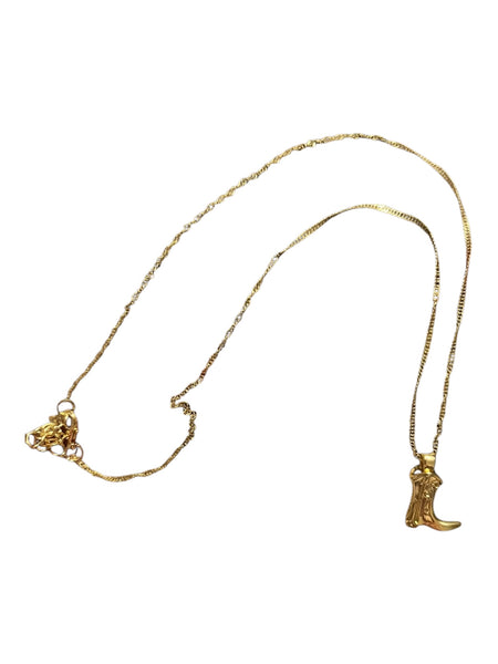 Cowboy Boot necklace