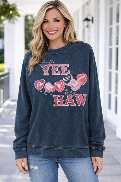 You’re the YEE to My HAW Western Valentine Sweatshirt