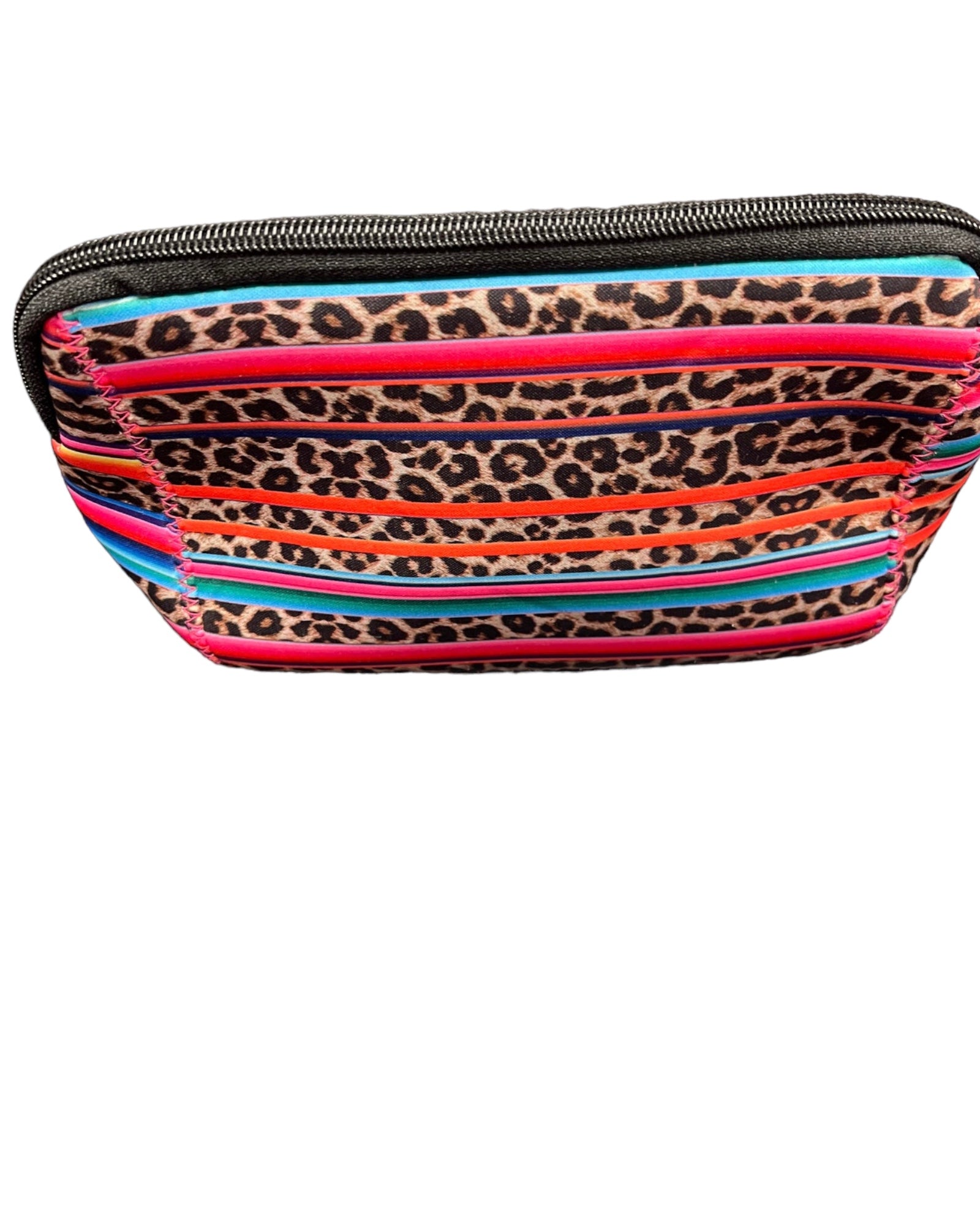 Leopard Print Cosmetic  Case