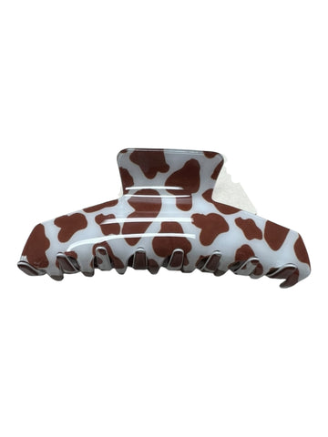Cow pattern  Hair Claw Clip