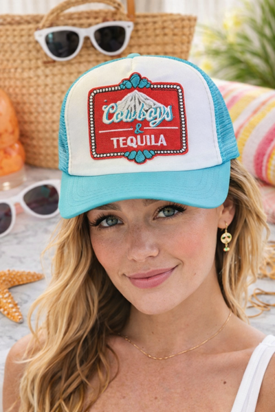 Cowboys and Tequila Trucker Hat