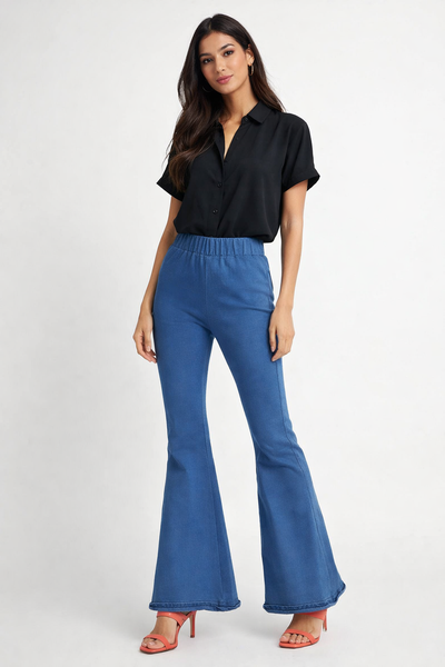 Blue Belle Flare Pants