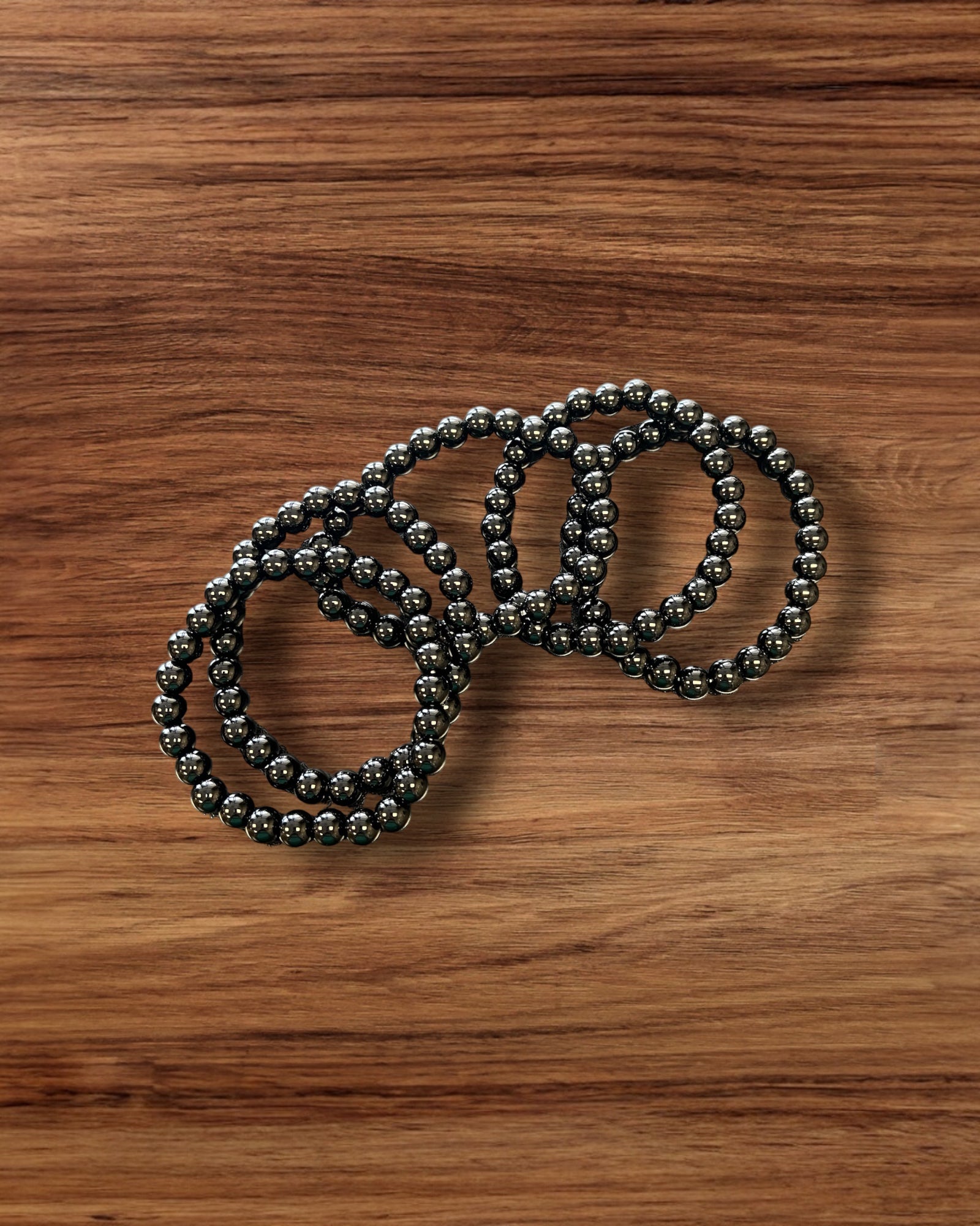 8mm black bead Bracelets