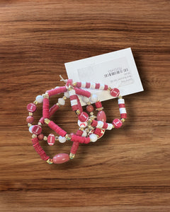 Red Bracelet Set (4)