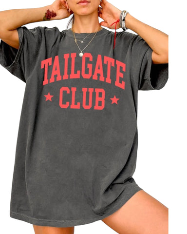 Tailgate Club Oversized Graphic Tee