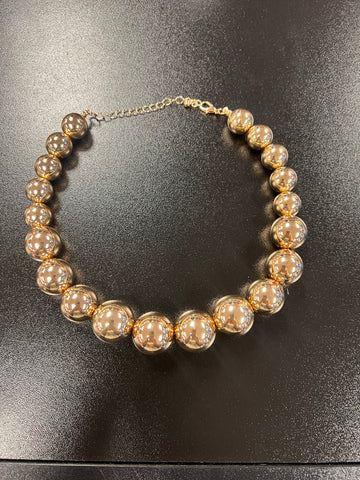 Fashion  Gold bead  Necklace