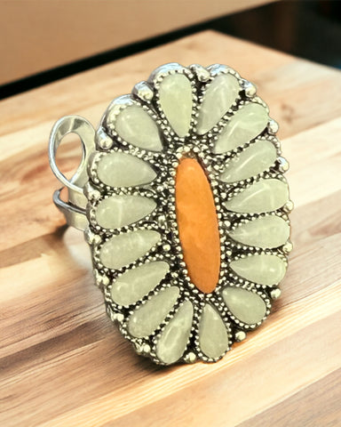 Blossom adjustable Ring