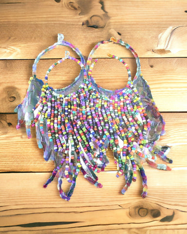 Colorful Seedbead Earrings