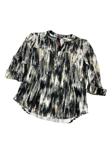 Cocomo Black Multi Color Blouse