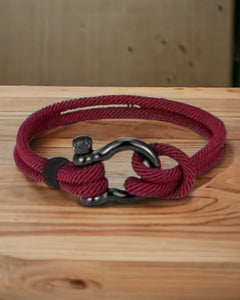 Corded Bracelet w/shackle