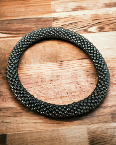 Stretch Beaded Black bracelet