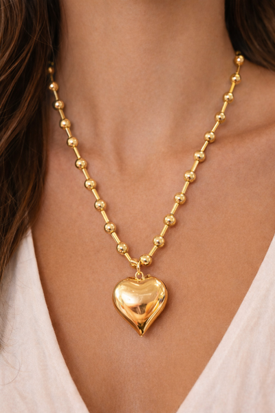 Chunky Heart Necklace